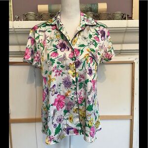 Victoria’s Secret sweet floral pj top